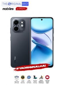 Infinix - Smart 9 - 4GB RAM - 128GB Storage - PTA Approved - 12 Months Warranty - Black - The Original Bro Mobiles - TOB25